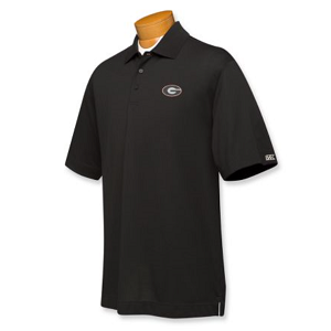 Georgia Bulldogs B&T CB DryTec Championship Polo - Black